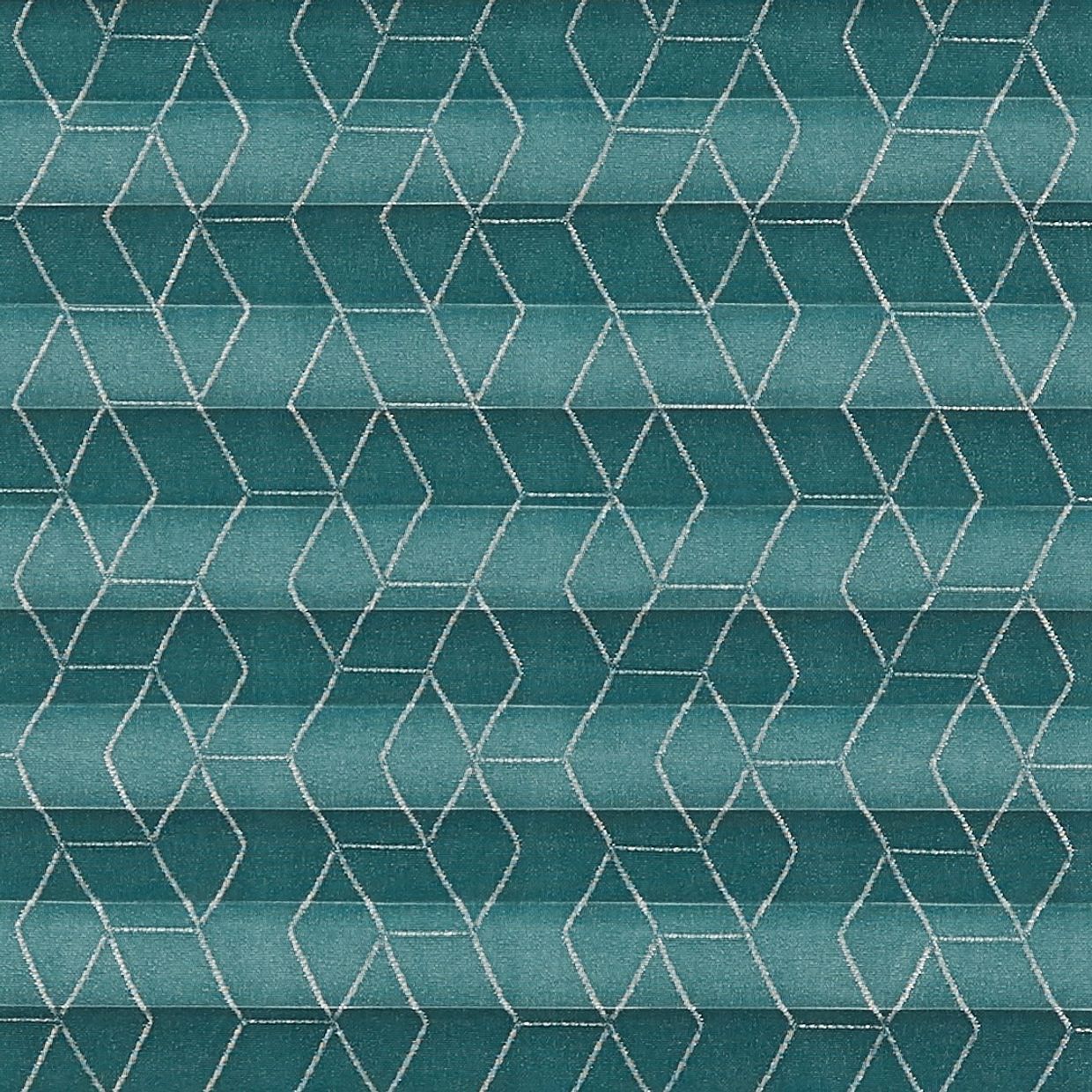 Gatsby Green Pleated Blind