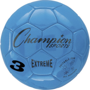 Extreme Soccer Ball, Size 3, Blue