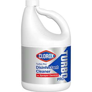 Clorox,  Turbo Pro™ Disinfectant Cleaner for Sprayer Devices,  121 oz Bottle