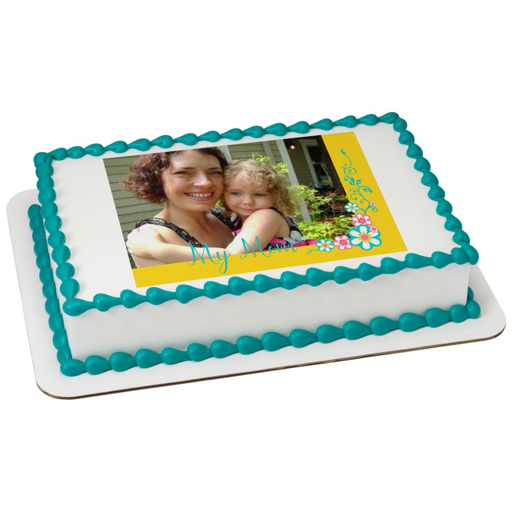 Image Cake My Mom Floral