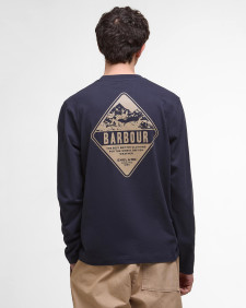 Redford Long-Sleeved T-Shirt Dark Navy