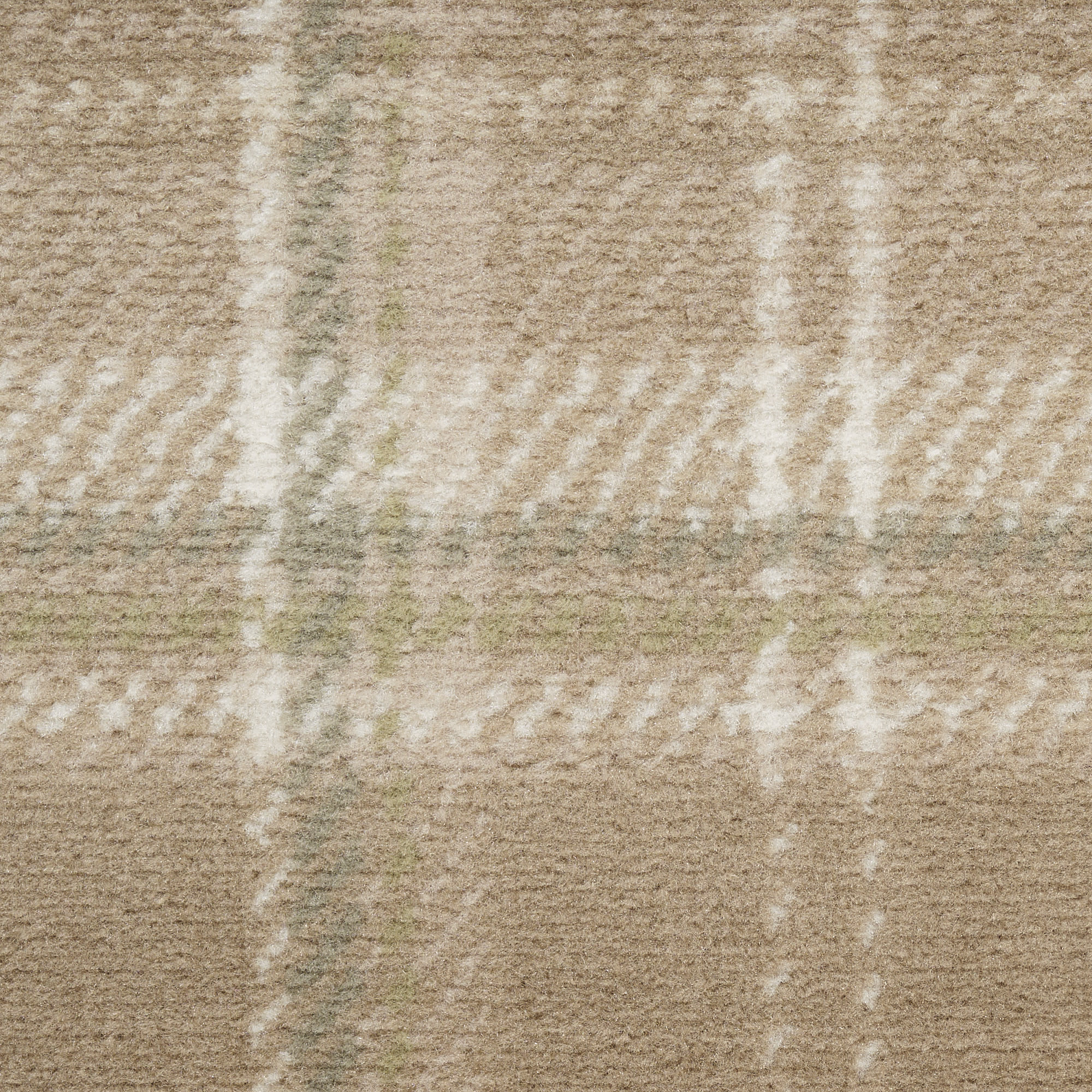 Nourison Grafix 2'3" x 10' Taupe Farmhouse Indoor Rug