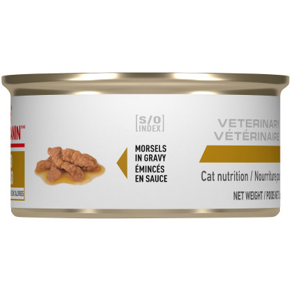 Royal Canin Veterinary Diet Feline Urinary SO Moderate Calorie Morsels In Gravy Canned Cat Food