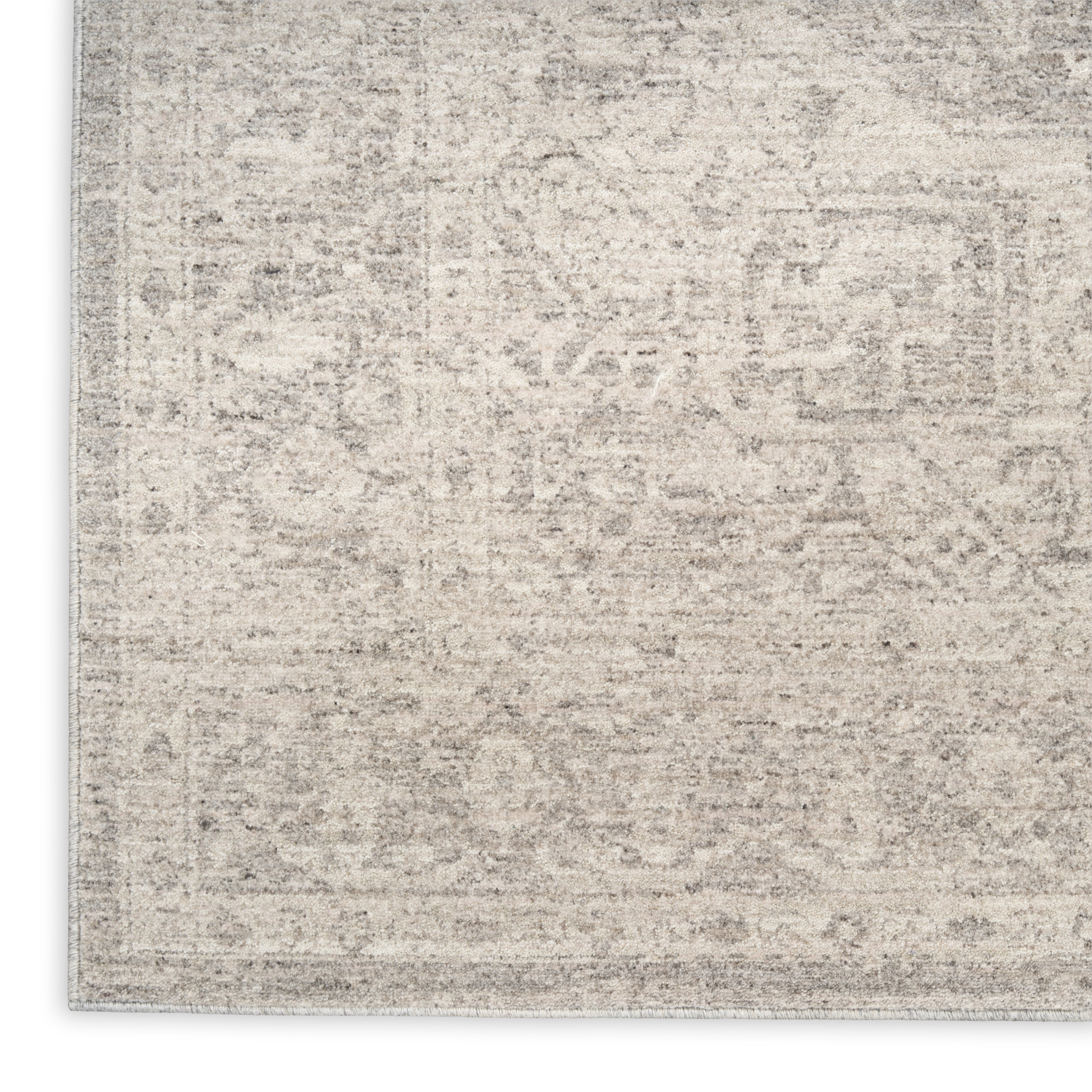 DKNY Pure Shades 4' x 6' Grey Vintage Indoor Rug