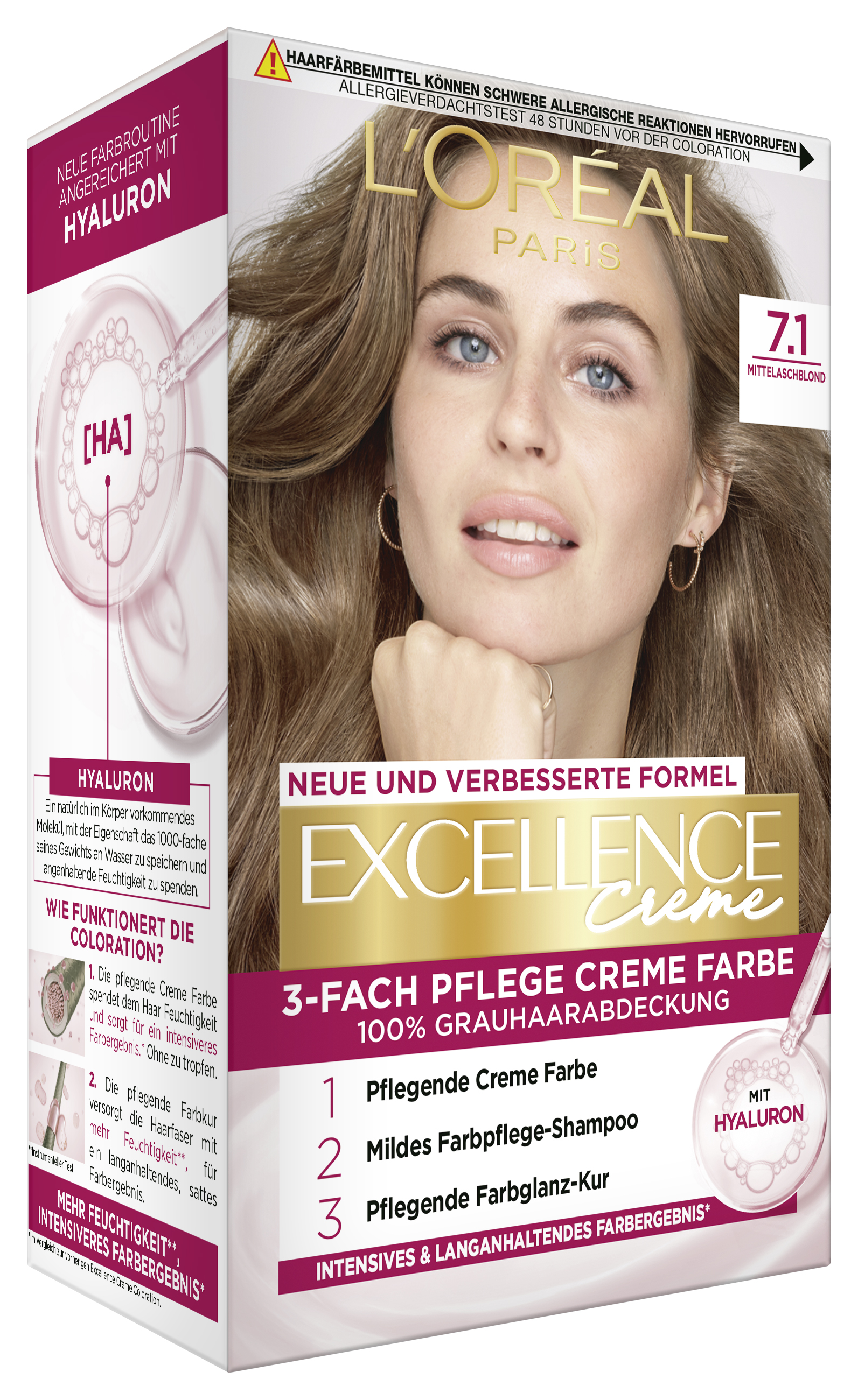 Excellence Creme, biondo cenere medio