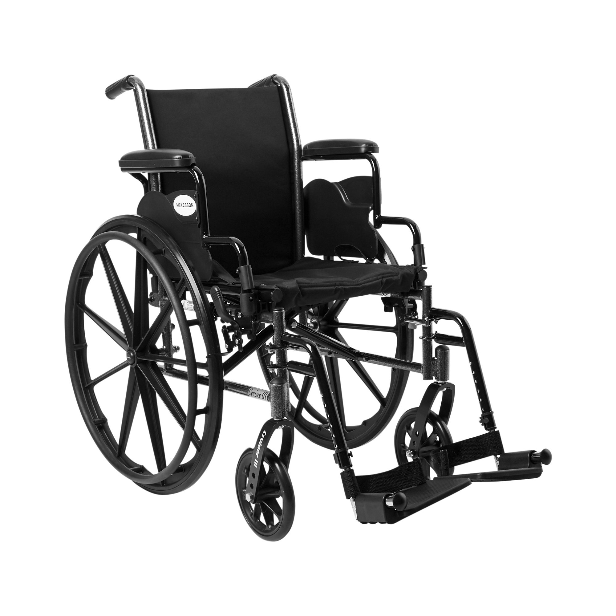 McKesson Lightweight Wheelchair, 16 Inch Seat Width MK 1065282