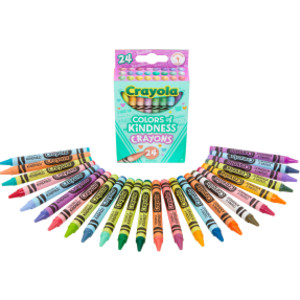 Colors of Kindness Crayons, Pack of 24