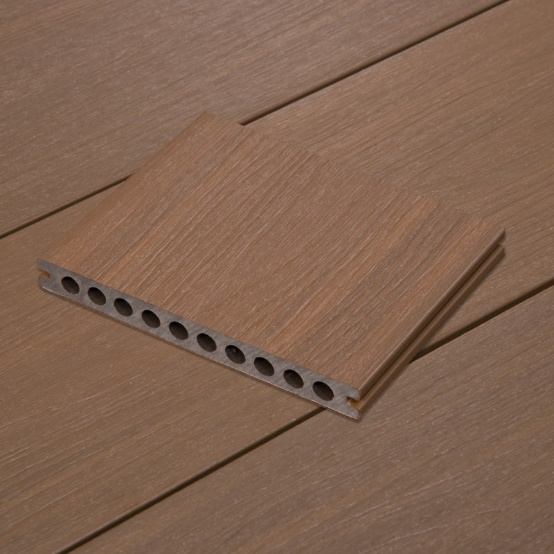 Sample - Sedona TruOrganics Wide Composite Decking 8FT-0