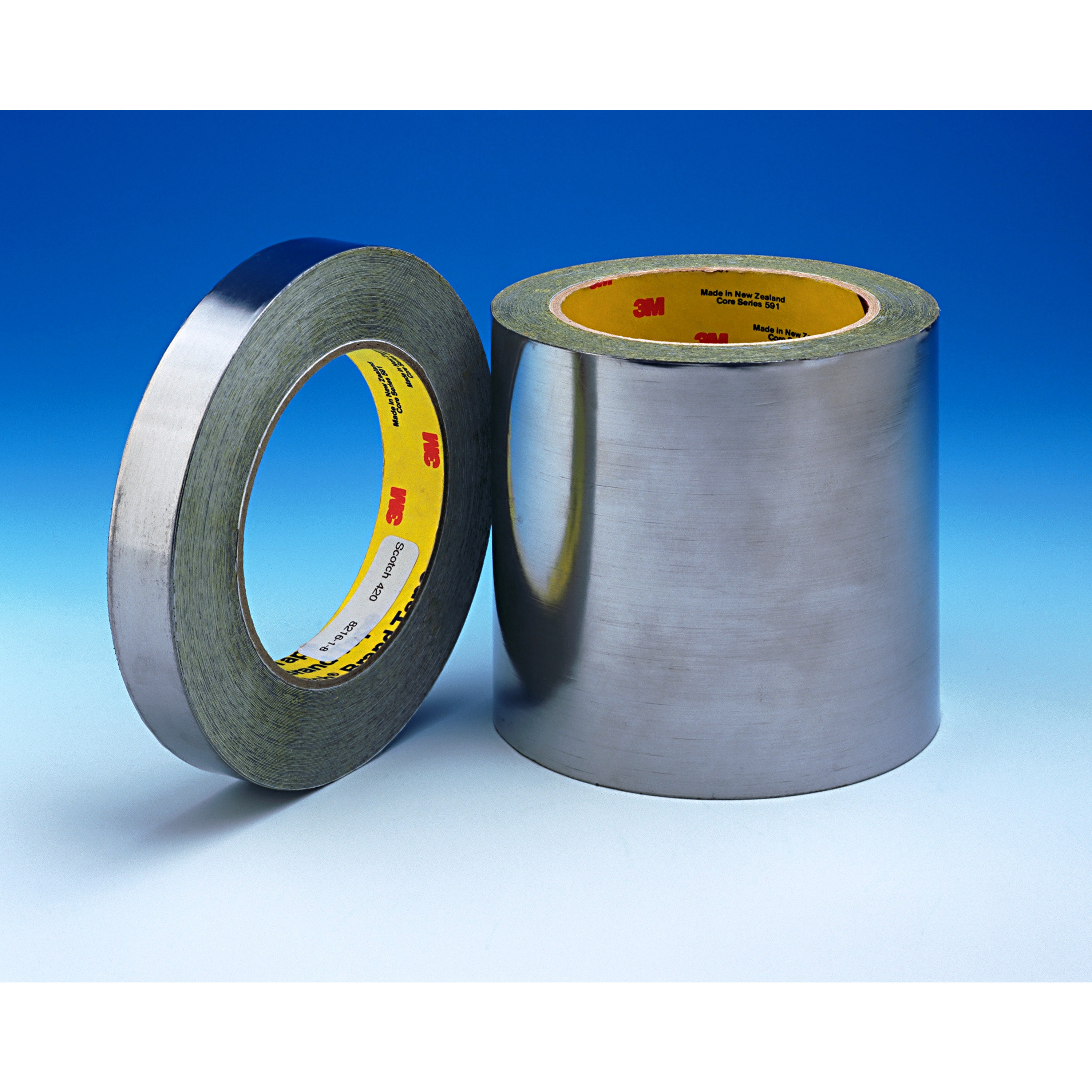 3M™ Lead Foil Tape 420, Dark Silver, 1/4 in x 36 yd, 6.8 mil, 1 roll per
case, Boxed