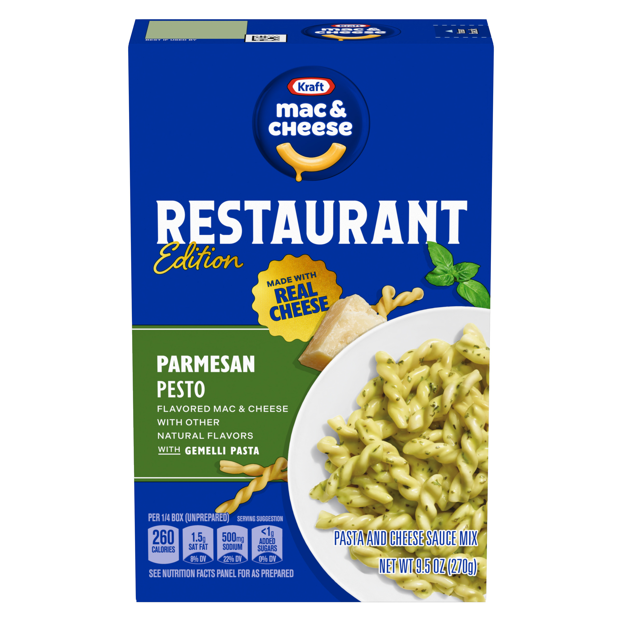 Parmesan Pesto Mac & Cheese Macaroni and Cheese Dinner