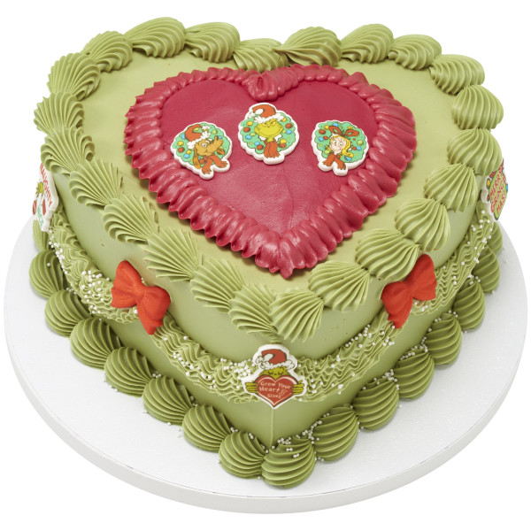 How the Grinch Stole Christmas! Merry Grinchmas Assortment - Red 3 Free Sweet Décor® Edible Decorations