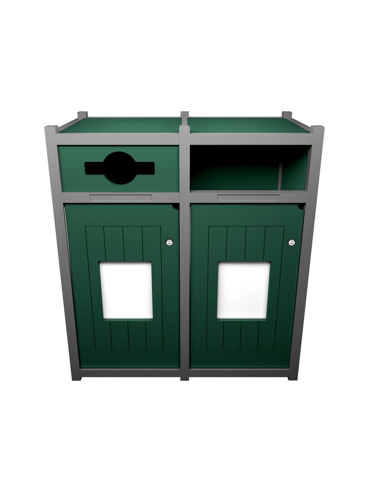 VISION – Double – Unit – Mixed-Full – Grey-Green