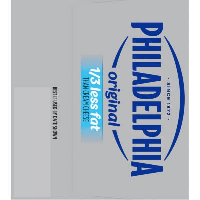 Philadelphia Neufchatel Cheese 1/3 Less Fat than Cream Cheese, 2 ct Pack, 8 oz Bricks
