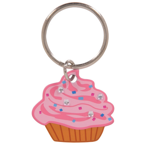 Cupcake Key Chain