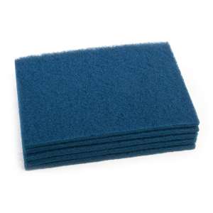 ADV997021, Nilfisk,  Cleaner Rectangular Floor Pad, 14"x20, Blue