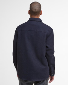 Marlow Tailored Overshirt Navy Marl