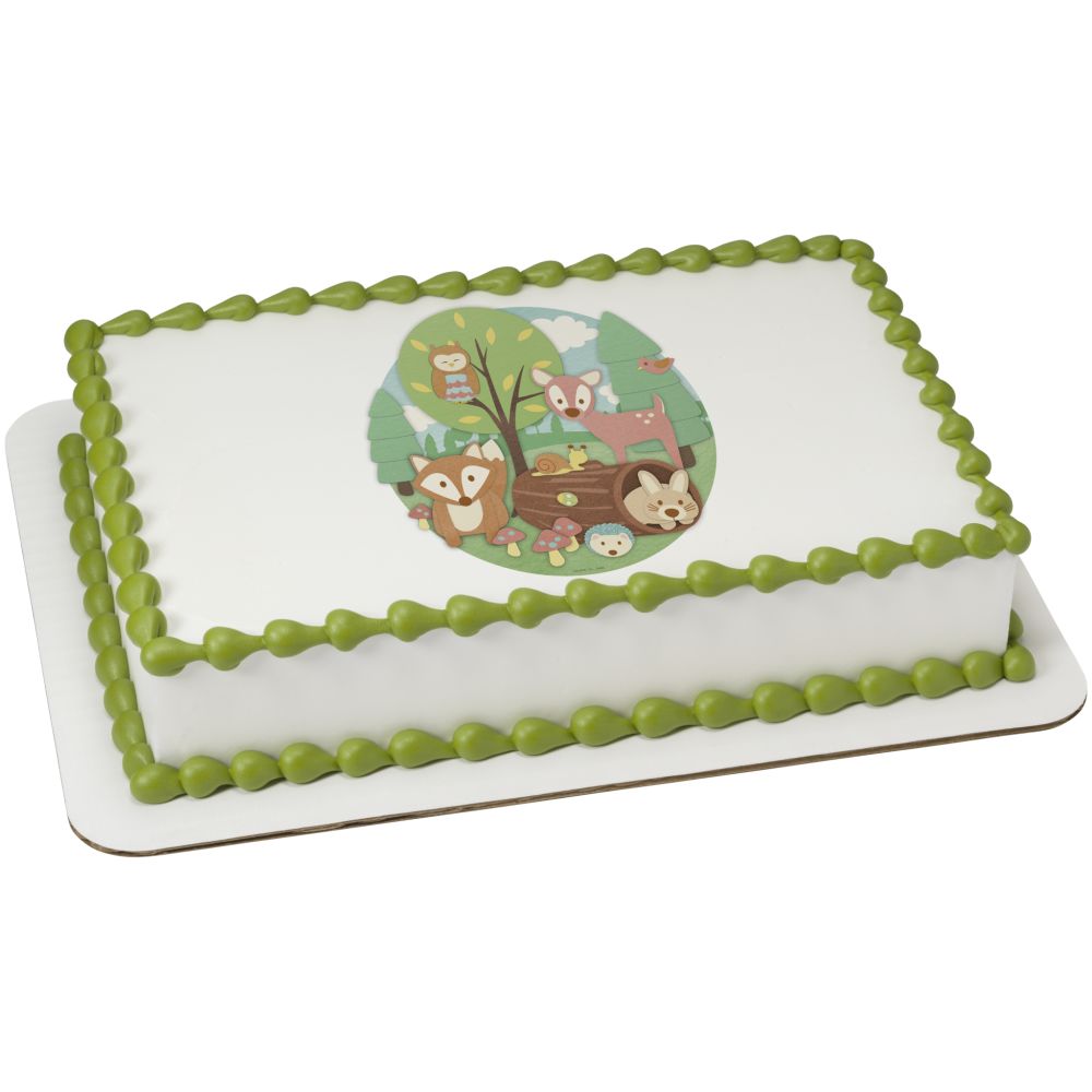 Image Cake Woodland Buddies