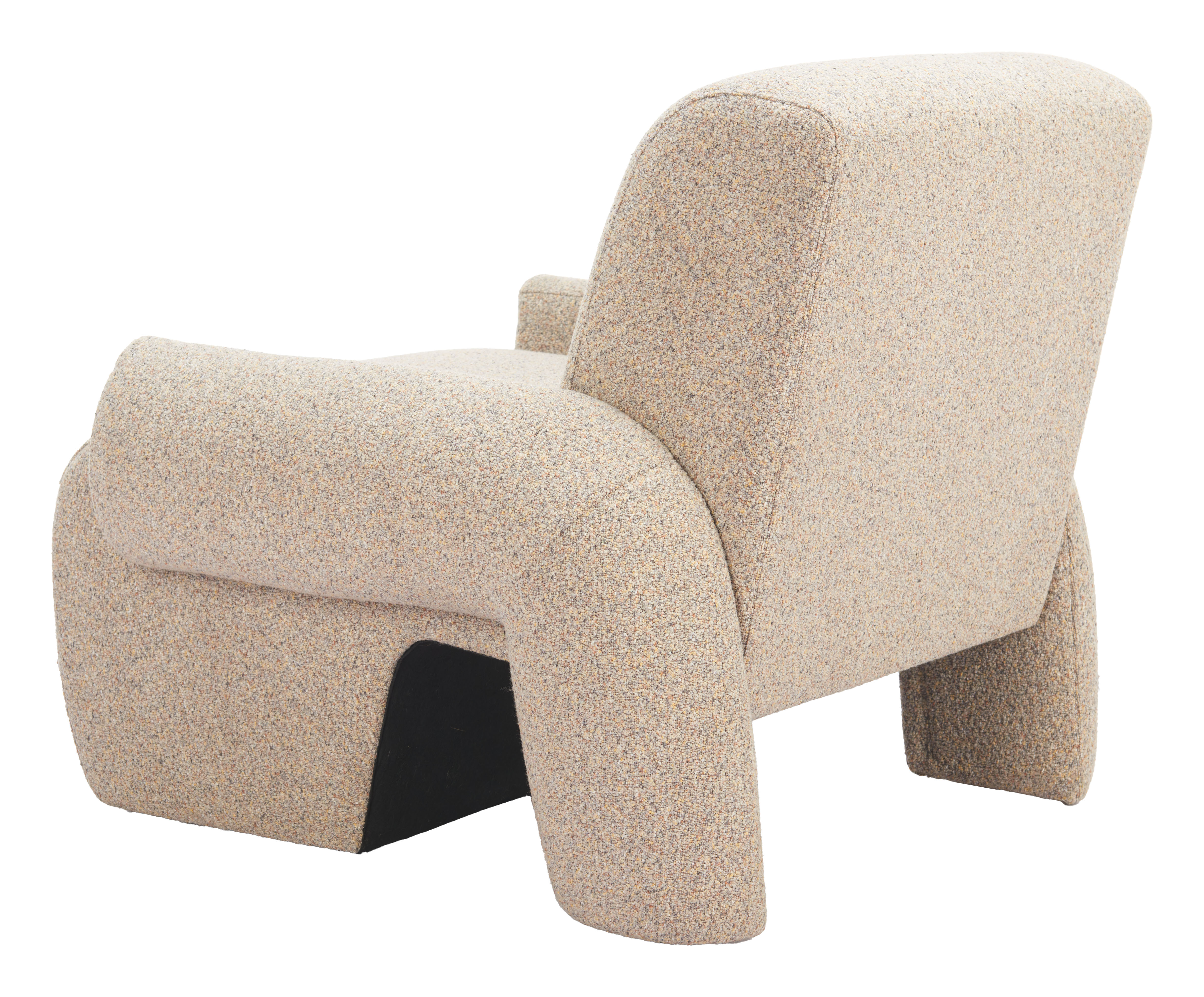 Rura Accent Chair Heathered Beige product image