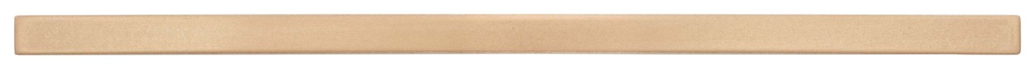 Geometal Champagne Gold 1/2×11-15/16 Square Liner Satin