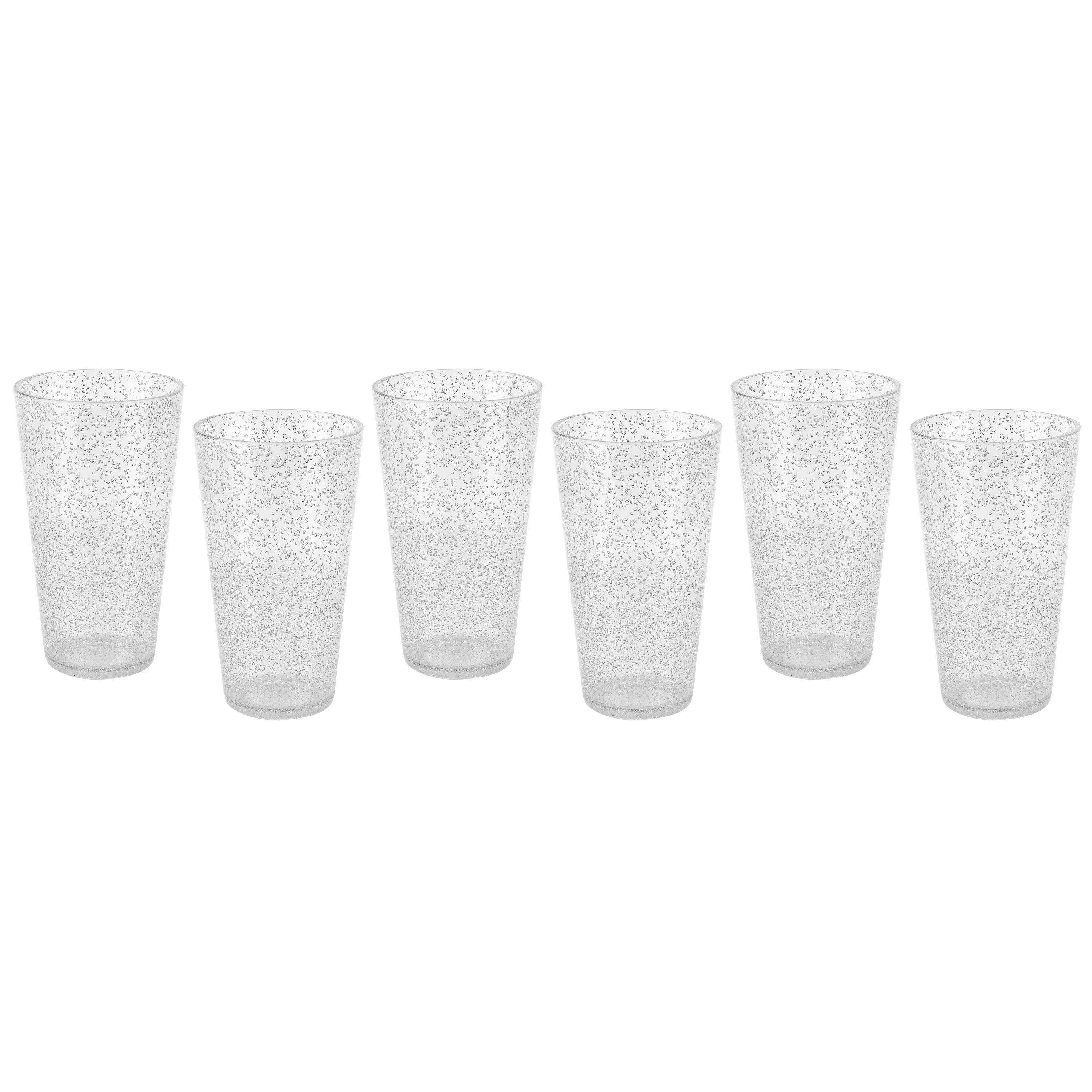 Spritz 23 ounce Highball Glass, Clear, 6-piece set