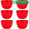 Confetti 24 ounce Soup Bowl, Red, 6-piece set slideshow image 1 Confetti 24 ounce Soup Bowl, Red, 6-piece set slideshow image 1
