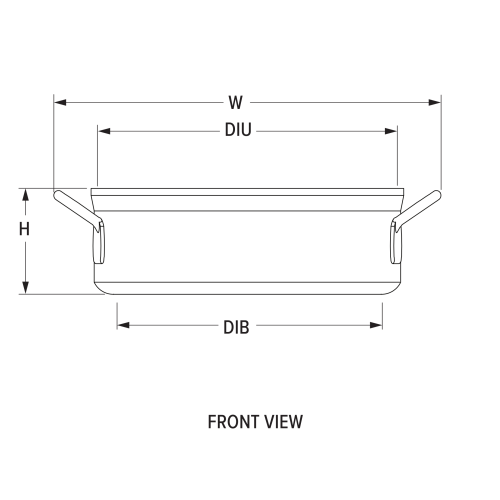 Engineering front view