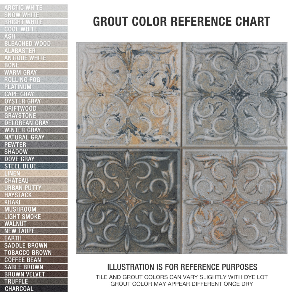 Sample – Antigua Lis Mix Porcelain Wall Tile