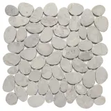 Random Series Volcano Grey 12×12 Cobbles Mosaic Tumbled