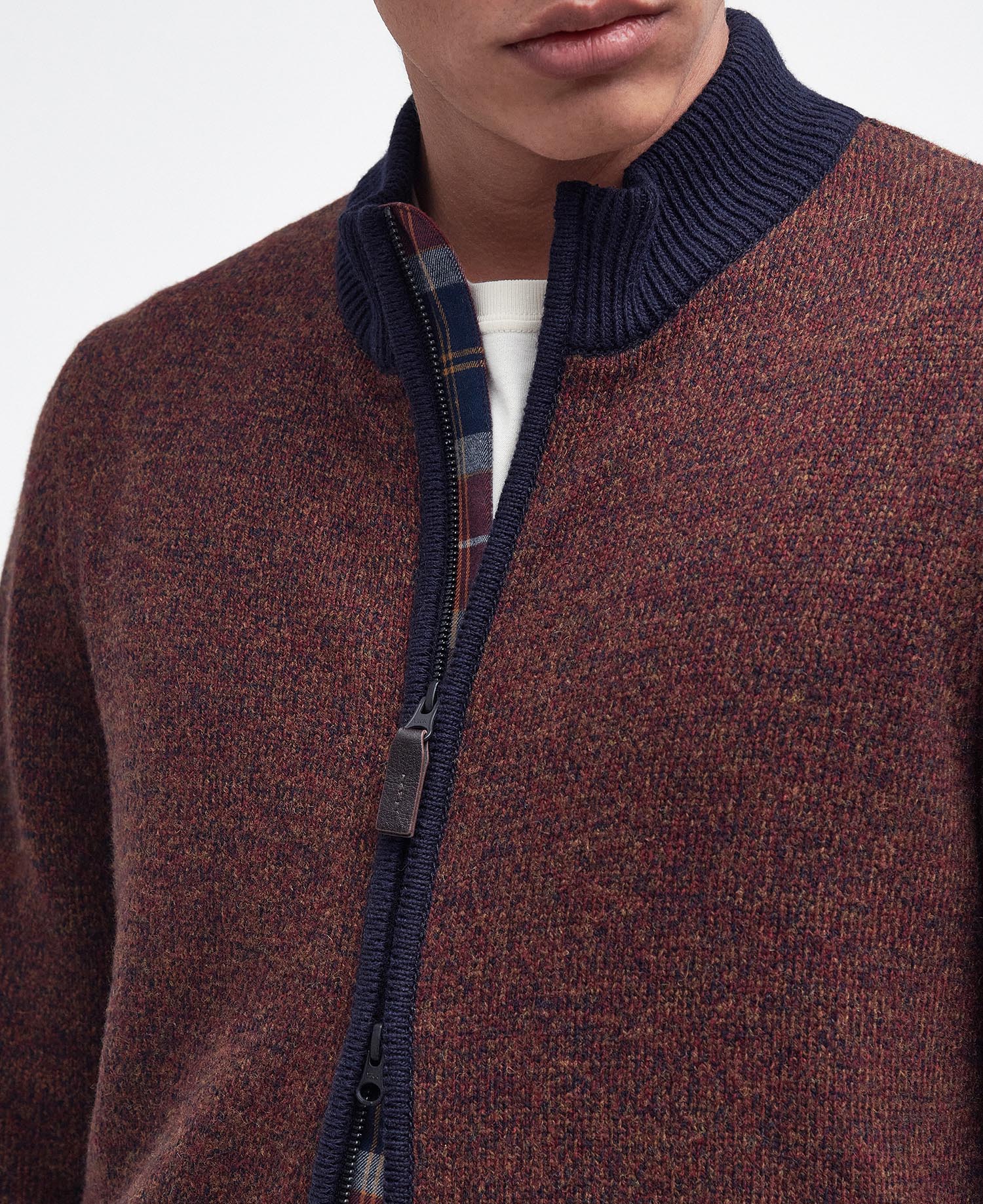 Longhirst Zip-Up Jumper image number 6