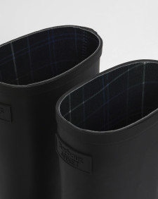 Barbour x ARKET Tall Wellingtons Black