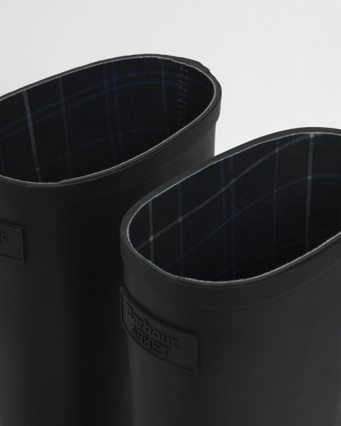 Barbour x ARKET Tall Wellingtons Black