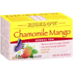 Chamomile Mango Herbal Tea - Case of 6 boxes- total of 120 teabags