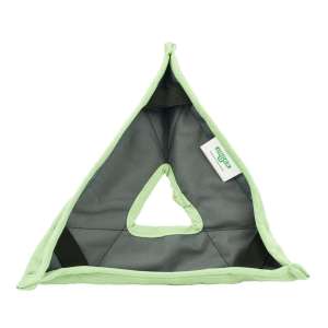 Unger, Stingray Glass Cleaning Pad, Microfiber, Green