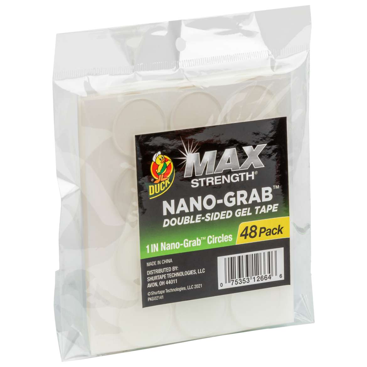 Duck Max Strength® Nano-Grab® Gel Tape Circles Image