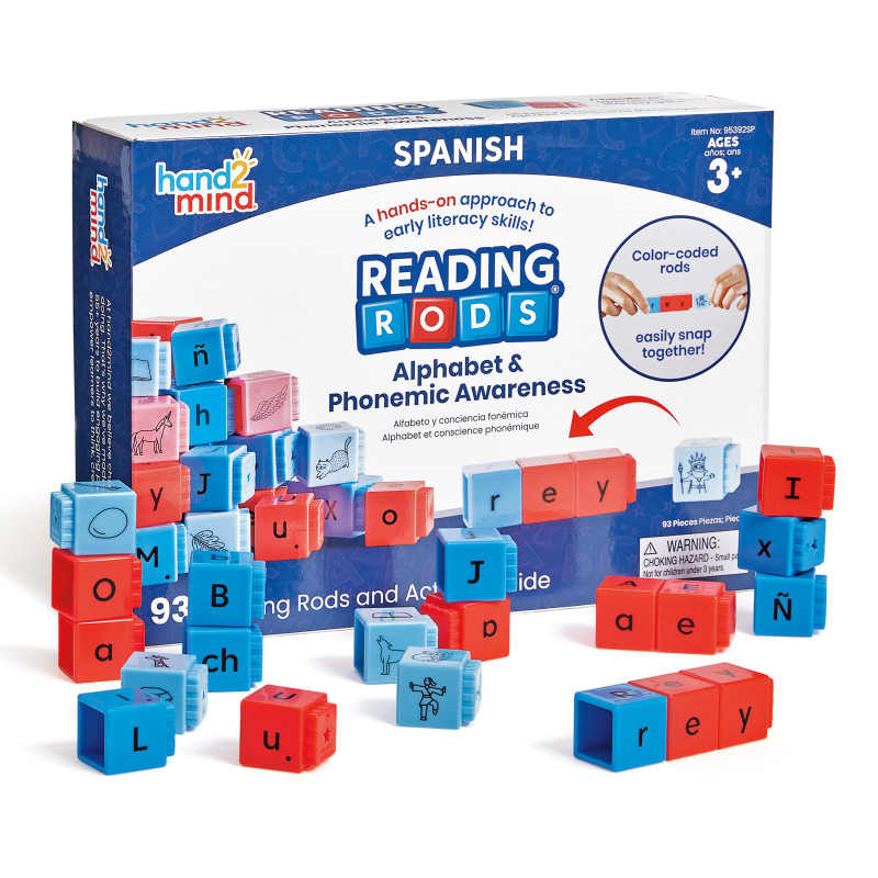 Reading Rods® in Spanish, Alphabet & Phonemic Awareness