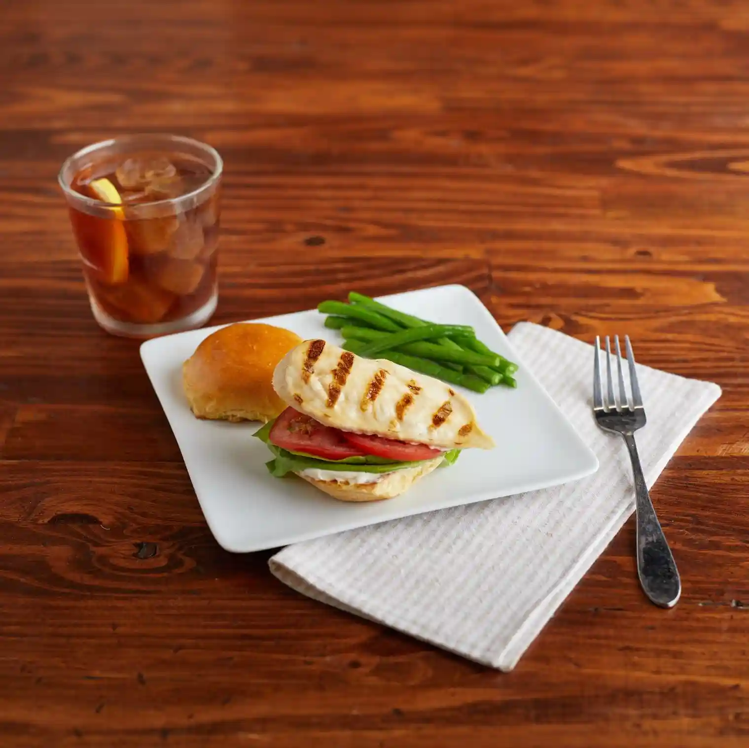  Tyson® Uncooked, Ice Glazed Boneless Skinless Chicken Breast Filets with Rib Meat_image_1