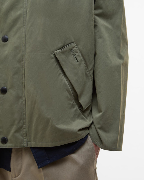 Transporter Oversized Casual Jacket Fern