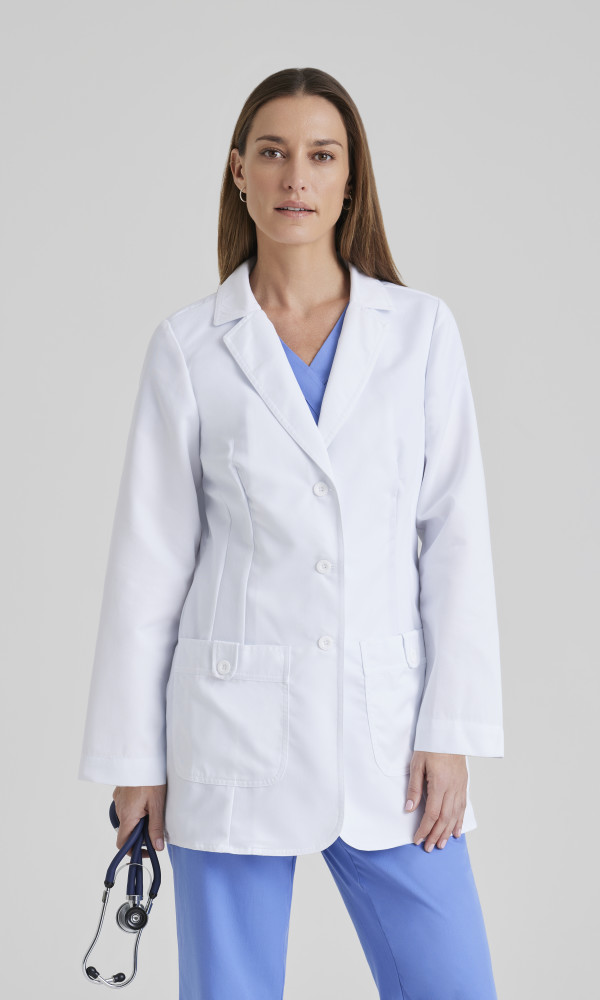 Grey&#8216;s Anatomy Medical Lab Coats 31.5 In 2 Pocket Fitted Lab-Greys Anatomy Classic