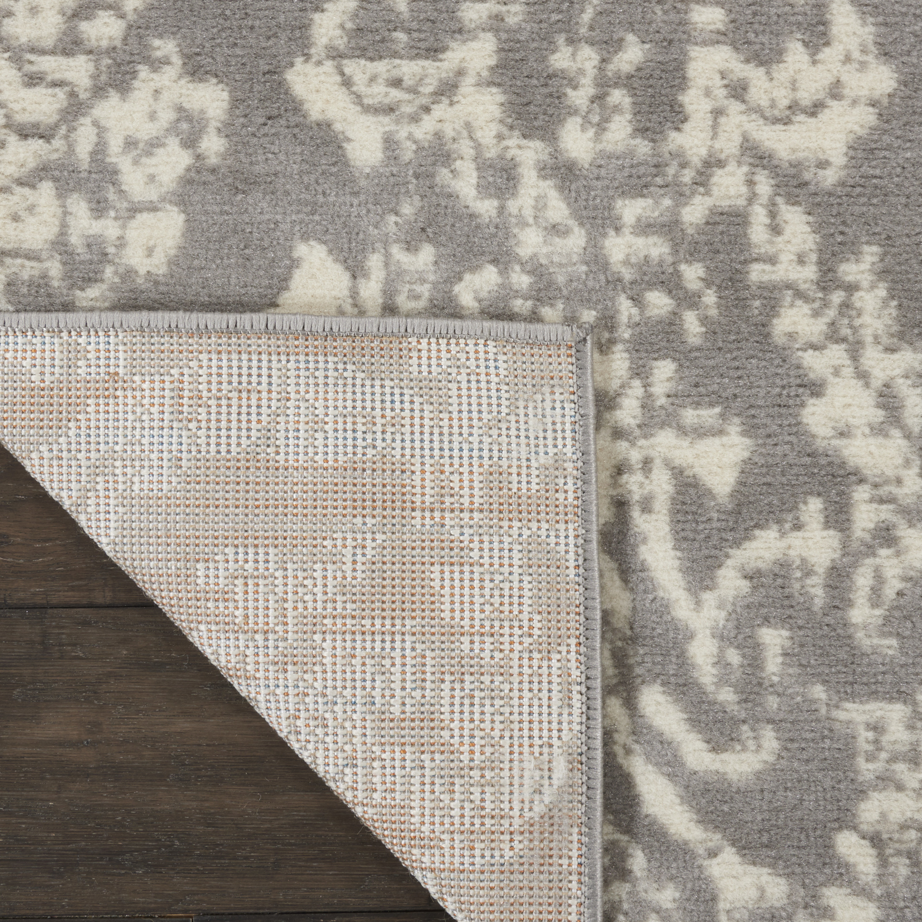 Nourison Jubilant 2' x 6' Grey Vintage Indoor Rug