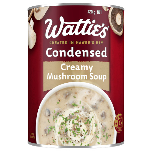  Wattie's® Condensed Creamy Mushroom Soup 420g 