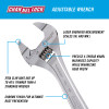 806SW 6-inch Precision Adjustable Wrench with Extra Slim Jaw