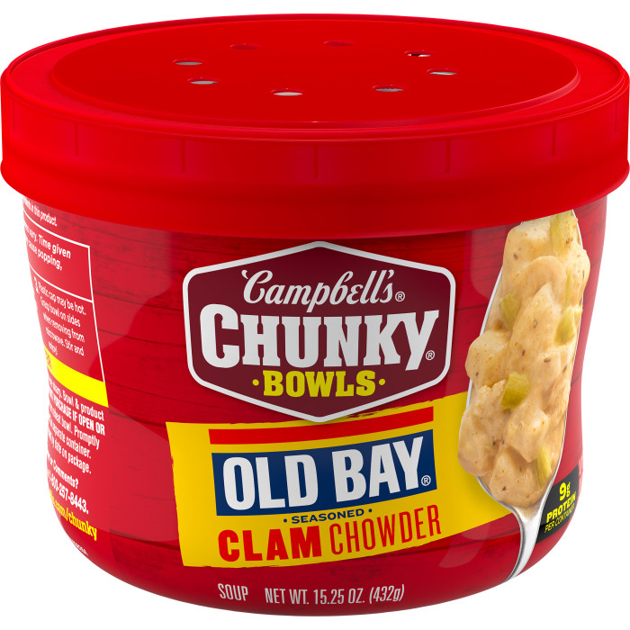 OLD BAY® Seasoned Clam Chowder Microwavable Bowl