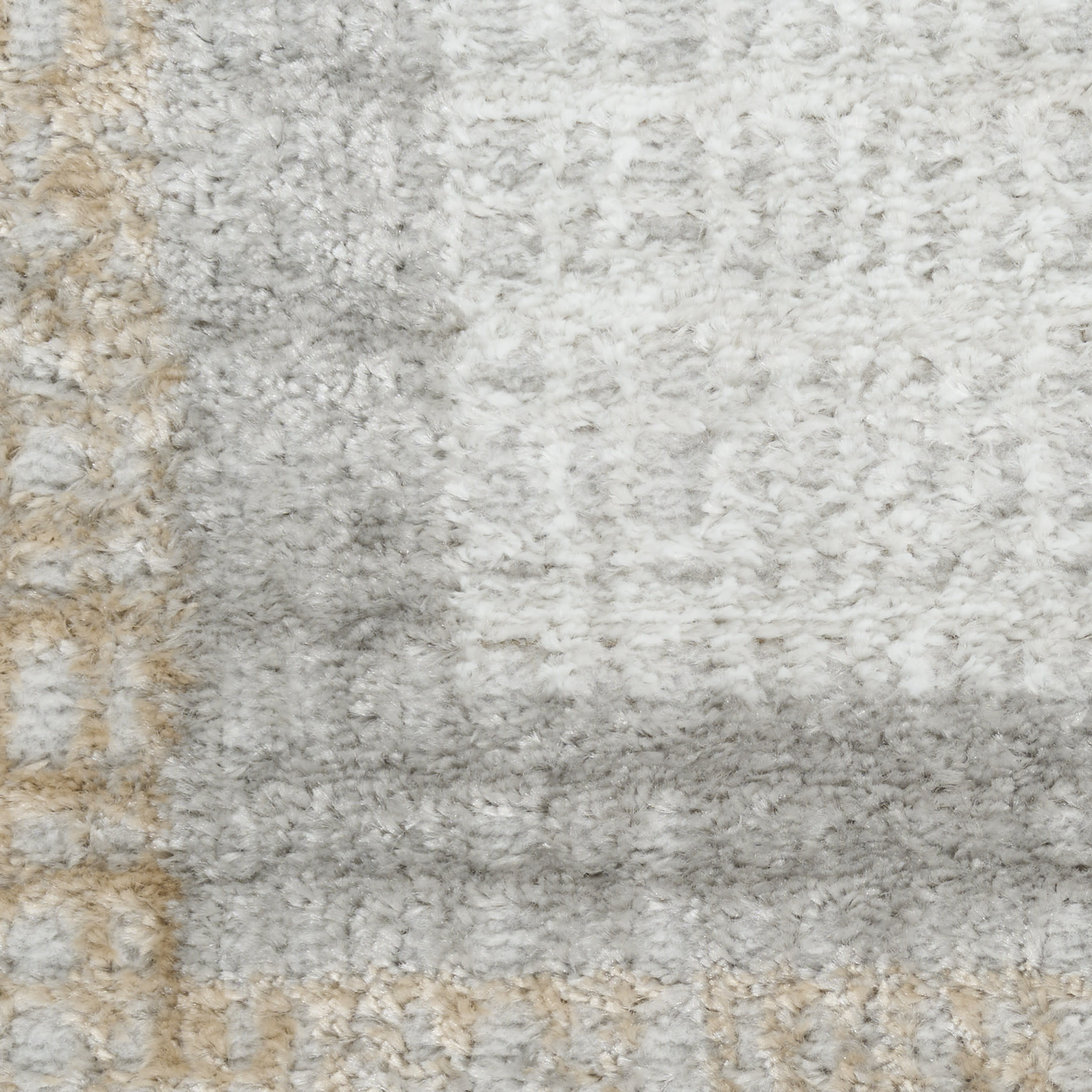 Nourison Dekor 4' x 6' Grey Modern Indoor Rug