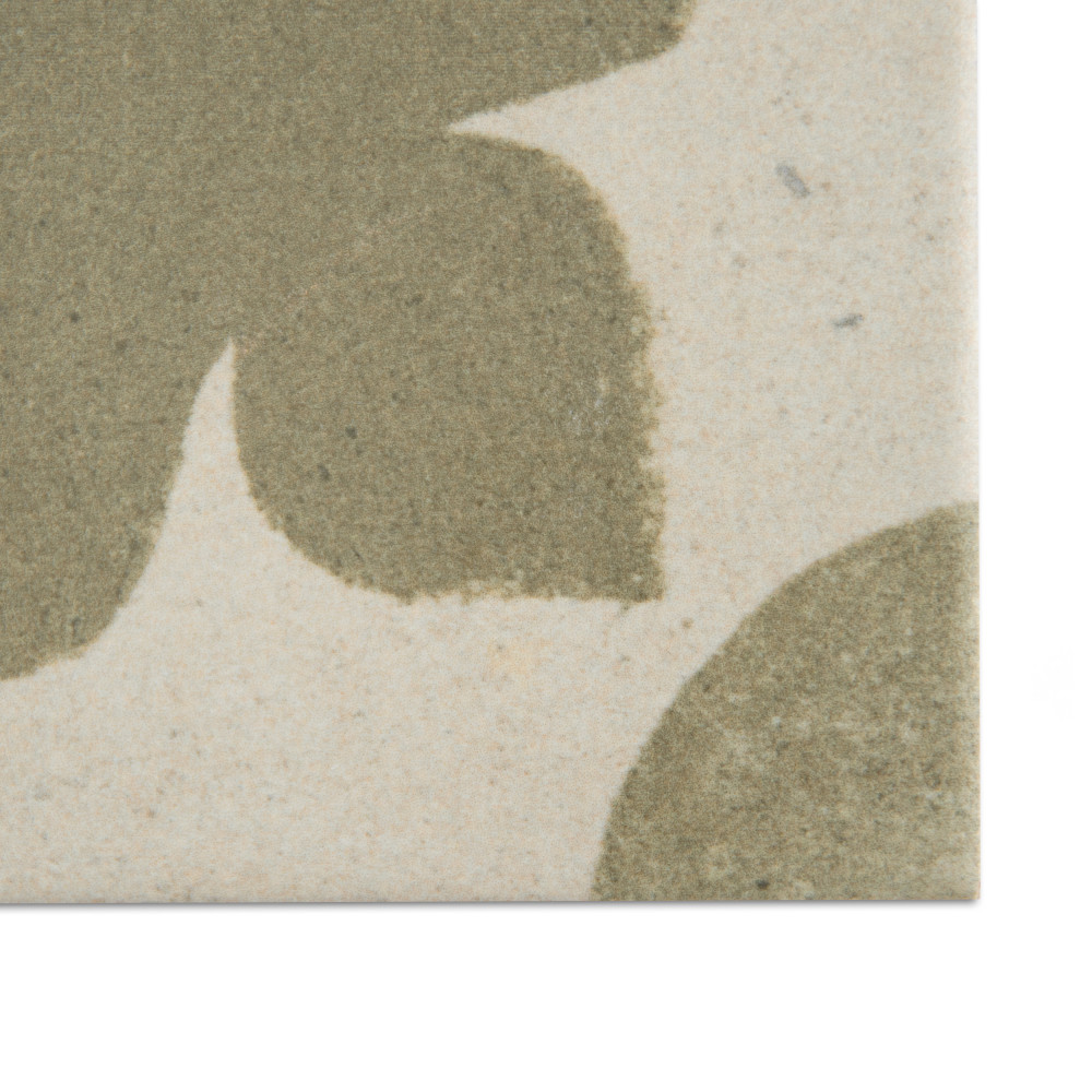 Kings Nouveau Sage 17-5/8 in. x 17-5/8 in. Ceramic Floor and Wall Tile