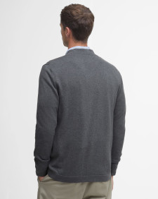Cardigan con scollo a V in cotone Pima 
