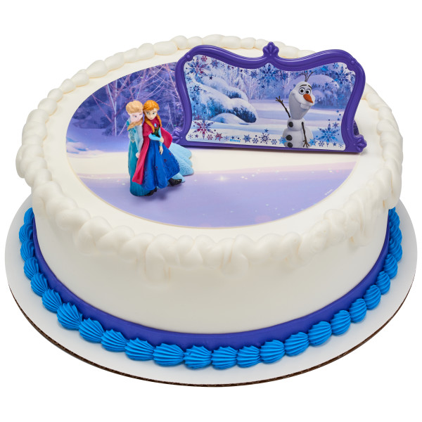 Frozen Follow Your Heart PhotoCake® Edible Image® DecoSet® Background