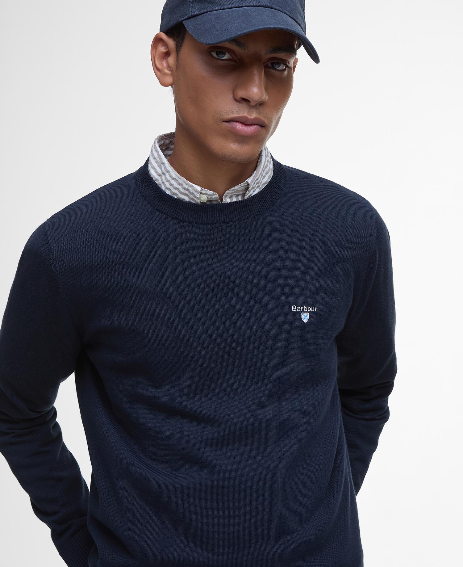 Lingwood Compact Crew Neck Jumper image number 3