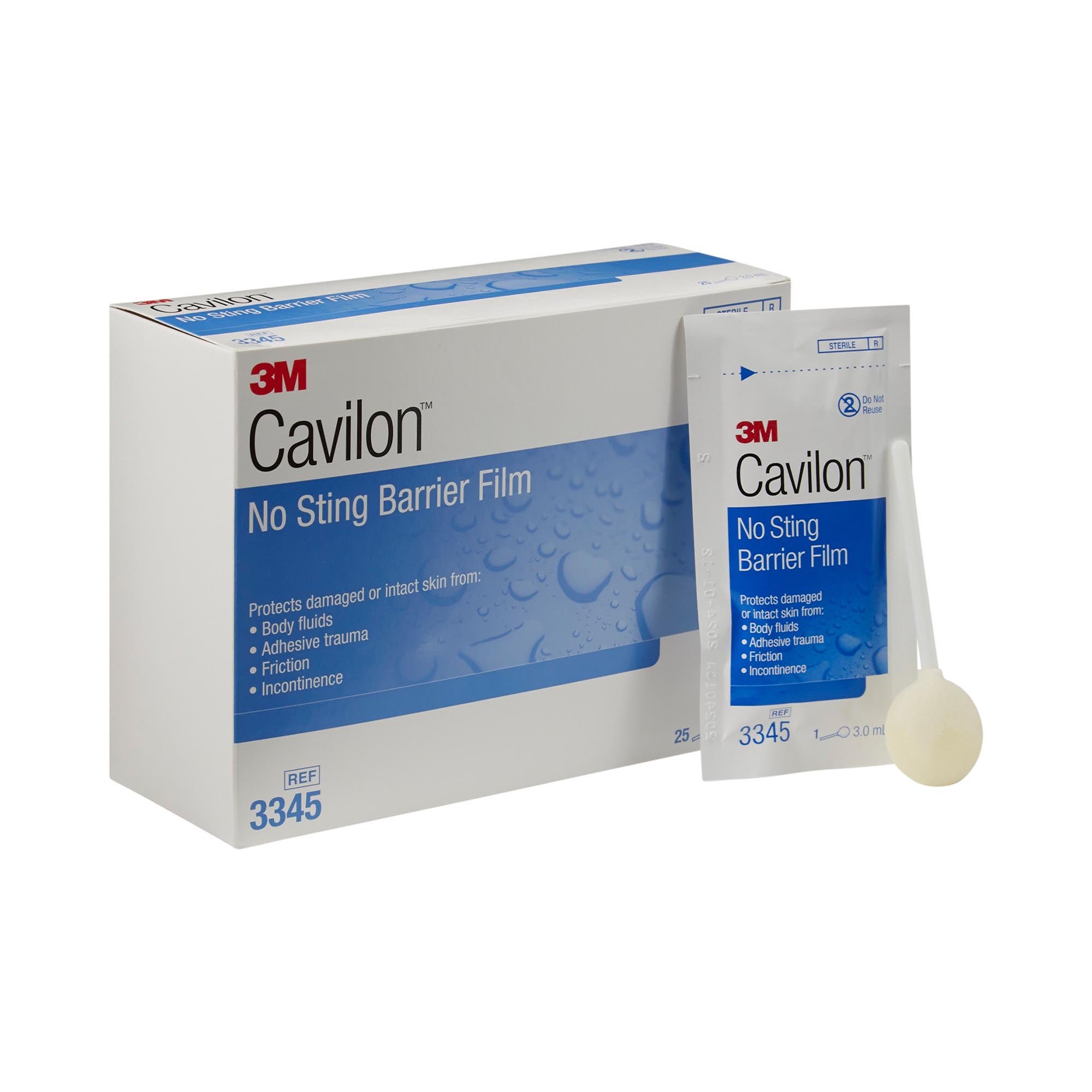 3M™ Cavilon™ No Sting Skin Barrier Applicator, 3-mL Individual Packets