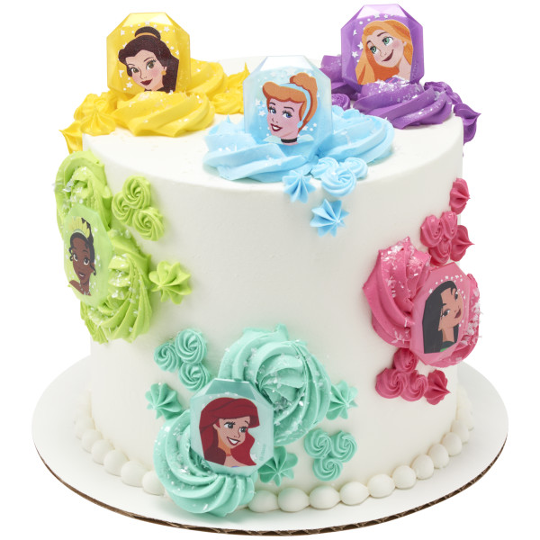 Disney Princess Characters Cupcake Rings