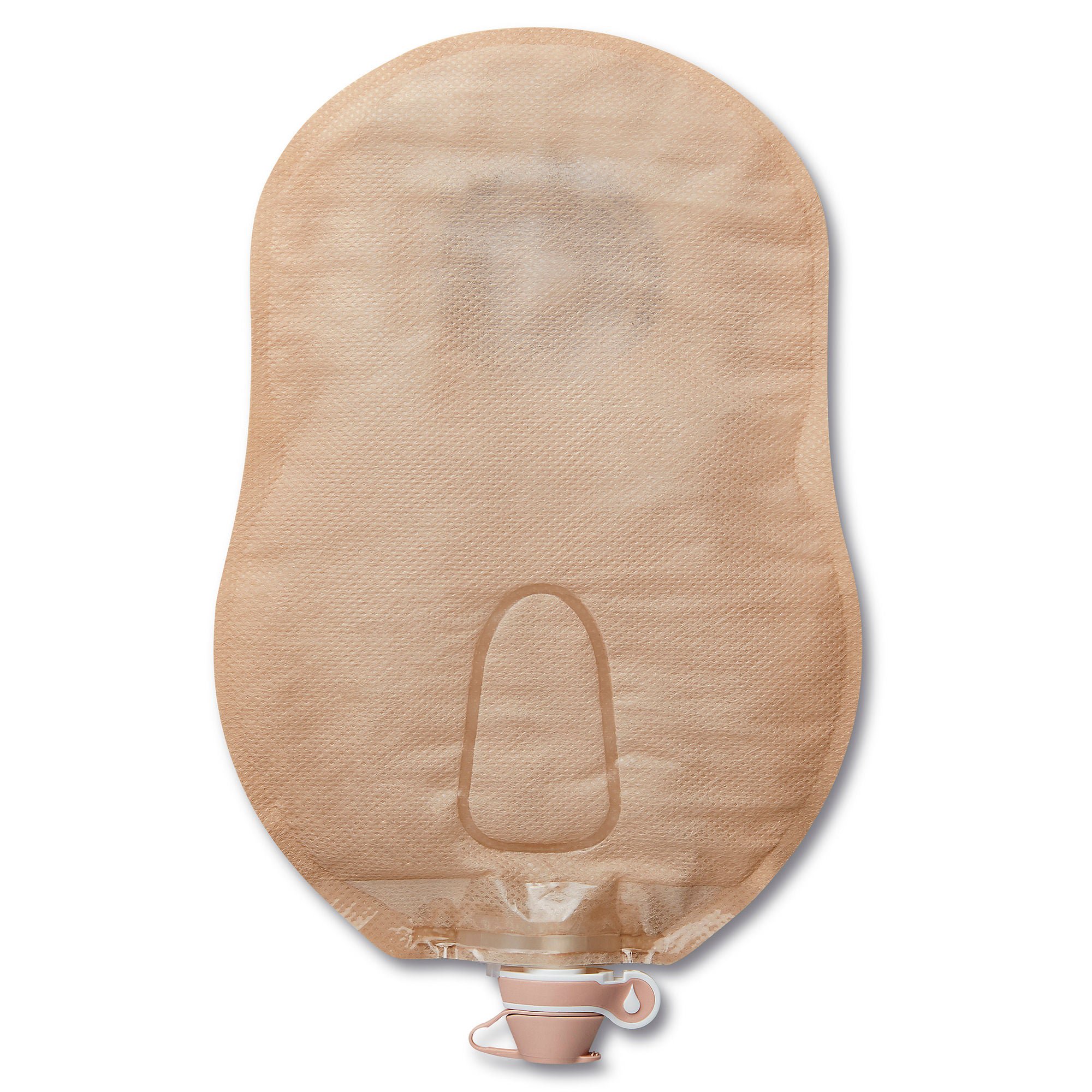 Premier™ 84992 One-Piece Beige Urostomy Pouch, Pre-cut to Fit 19 mm Stomas